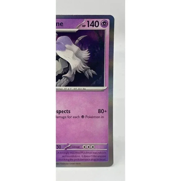 Houndstone 043/091 S & V Paldean Fates Holo Pokemon TCG Mint Unplayed - Picture 4 of 7